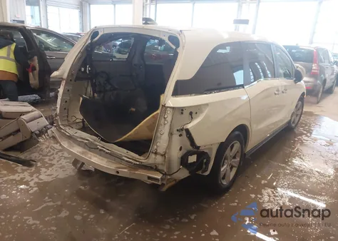 2019 Honda Odyssey Ex из США, поврежденный, VIN 5FNRL6H55KB047143